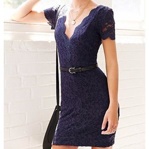 Urban Outfitters- Never Worn, tags on-Blue Lace Dress